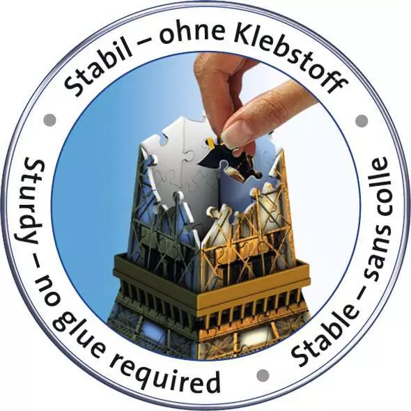 Ravensberger Matratzen 3D Puzzle Eiffelturm 50% Rabatt mit kostenlosem Versand
