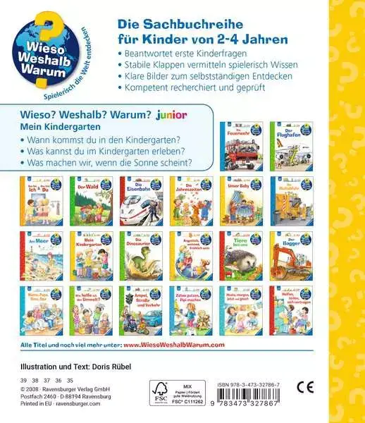 Ravensberger Matratzen Ravensburger Wieso? Weshalb? Warum? junior, Band 24: Mein Kindergarten Rabatte dieses Monats