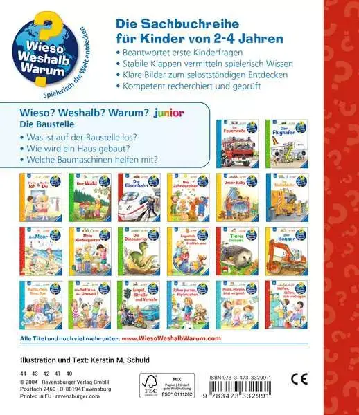 Ravensberger Matratzen Ravensburger Wieso? Weshalb? Warum? junior, Band7: Die Baustelle Online