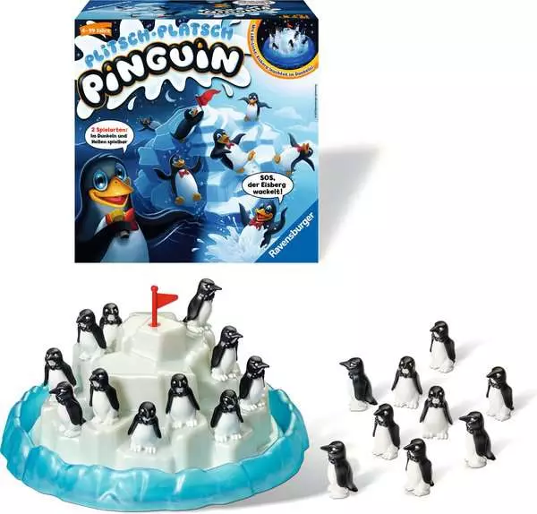 Ravensberger Matratzen Plitsch - Platsch Pinguin - Kinderspiel ab 4 Jahren im Angebot