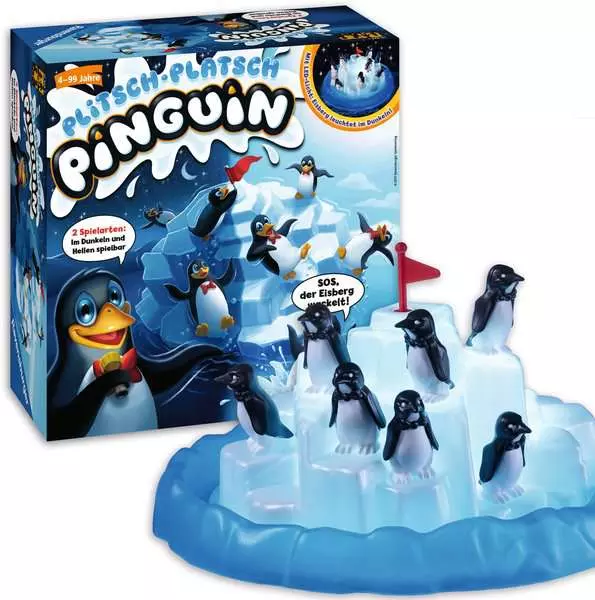 Ravensberger Matratzen Plitsch - Platsch Pinguin - Kinderspiel ab 4 Jahren im Angebot