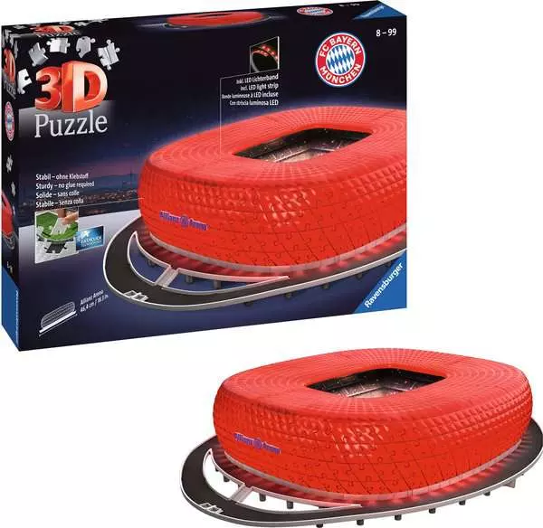 Ravensberger Matratzen Ravensburger Allianz Arena bei Nacht Schlussverkauf