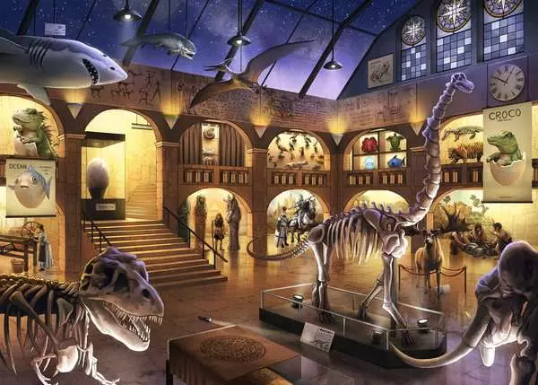 Ravensberger Matratzen Kinderpuzzle ab 9 Jahren - EXIT Puzzle Kids Im Naturkundemuseum - 368 Teile Fabrikpreis