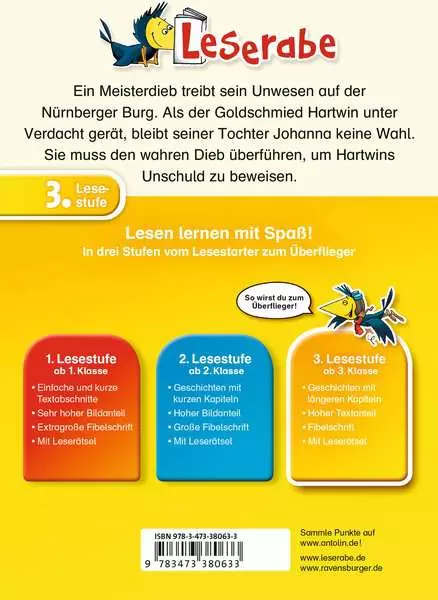 Ravensberger Matratzen Leserabe - 3. Lesestufe: Der Meisterdieb Großer Ausverkauf