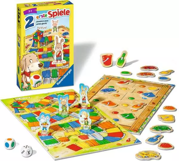 Ravensberger Matratzen 2 erste Spiele - Reisespiel ab 3 Jahren Begrenztes Angebot