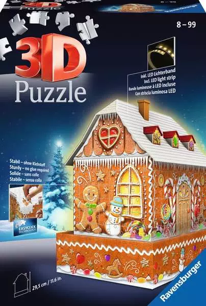 Ravensberger Matratzen Ravensburger Lebkuchenhaus bei Nacht Saisonschlussverkauf
