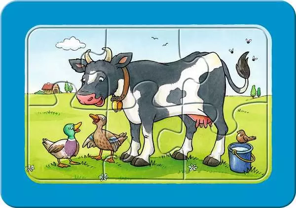 Ravensberger Matratzen Kinderpuzzle ab 2 Jahren - Gute Tierfreunde - 6 Teile Valentinstagsangebot