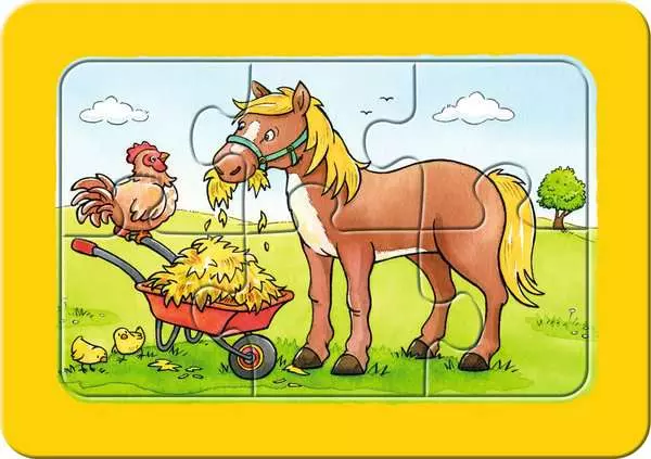 Ravensberger Matratzen Kinderpuzzle ab 2 Jahren - Gute Tierfreunde - 6 Teile Valentinstagsangebot