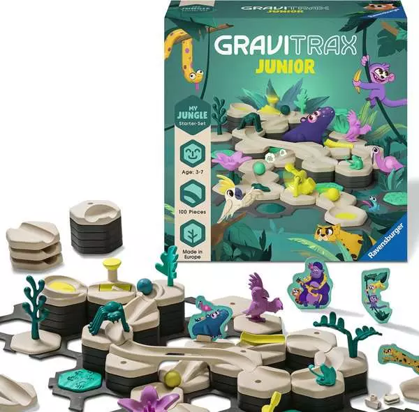 Ravensberger Matratzen Ravensburger GraviTrax Junior Starter-Set L Jungle Blitzangebot