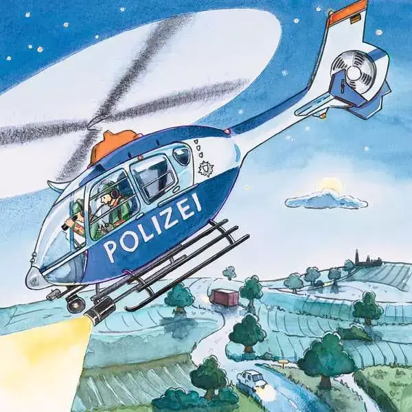 Ravensberger Matratzen Kinderpuzzle ab 5 Jahren - Polizeieinsatz - 49 Teile Wochenangebot