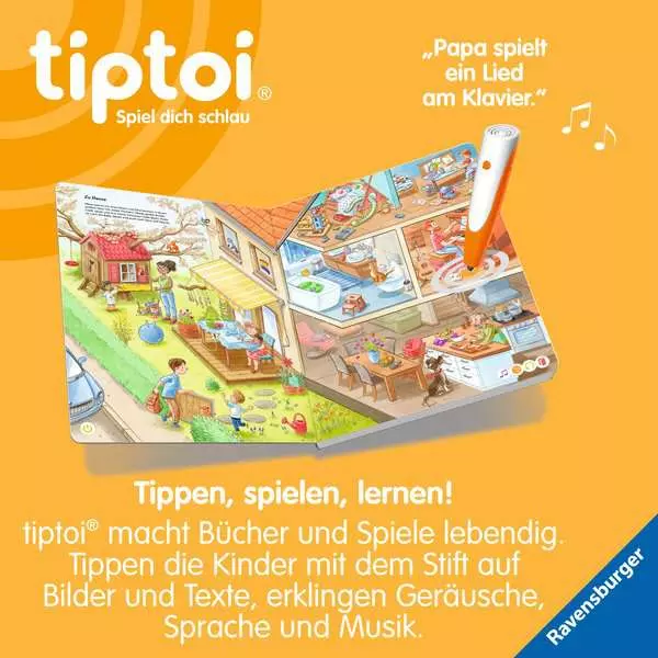 Ravensberger Matratzen tiptoi® Mein Wörter-Bilderbuch XXL Letzter Tag