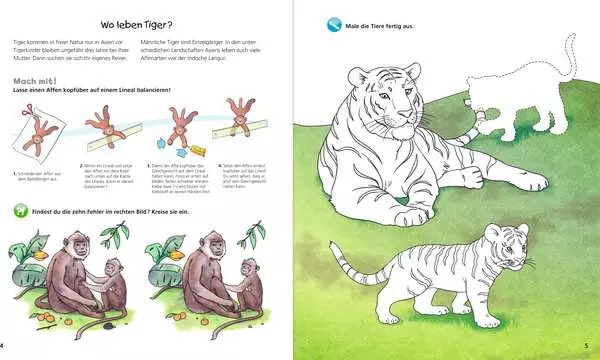Ravensberger Matratzen Ravensburger Wieso? Weshalb? Warum? aktiv-Heft: Tiere der Welt Super Rabatt