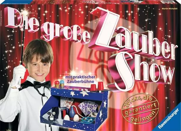 Ravensberger Matratzen Die große Zaubershow - Kinderspiel ab 8 Jahren 50% Rabatt mit kostenlosem Versand