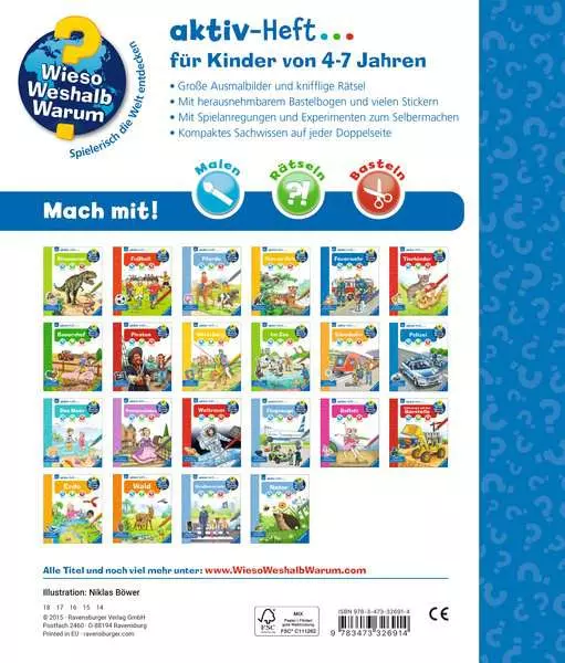 Ravensberger Matratzen Ravensburger Wieso? Weshalb? Warum? aktiv-Heft: Feuerwehr zollfrei