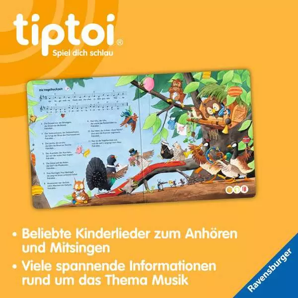 Ravensberger Matratzen tiptoi® Meine schönsten Kinderlieder Kostenloser Versand