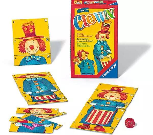 Ravensberger Matratzen Clown - Reisespiel ab 4 Jahren Begrenztes Angebot