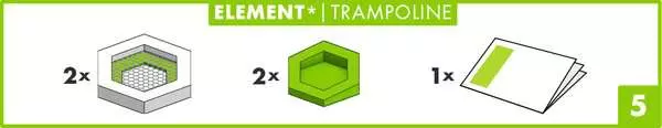 Ravensberger Matratzen GraviTrax Element Trampoline - Kugelbahn-Erweiterung für Kinder ab 8 Jahren Cyber Monday