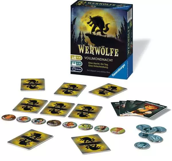 Ravensberger Matratzen Werwölfe Vollmondnacht - Spiel ab 9 Jahren Osterangebot