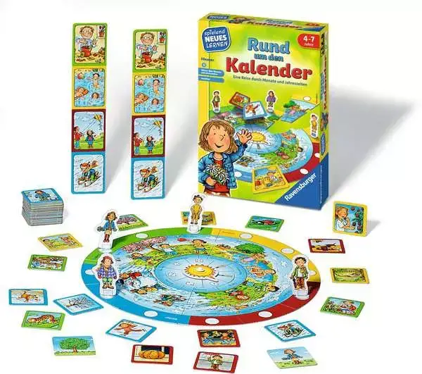 Ravensberger Matratzen Rund um den Kalender - Kinderspiel ab 4 Jahren Exklusive Angebote