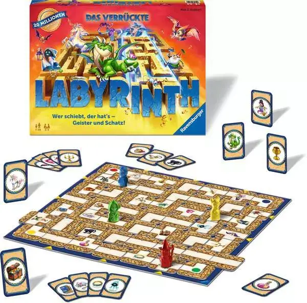 Ravensberger Matratzen Das verrückte Labyrinth - Spiel ab 7 Jahren Tiefpreis