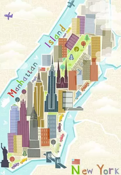 Ravensberger Matratzen Puzzle 99 Teile - New York Bis zu 50% Rabatt