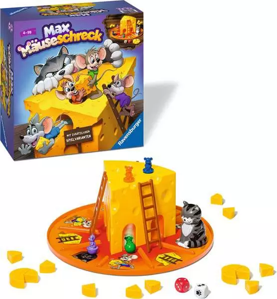 Ravensberger Matratzen Max Mäuseschreck - Kinderspiel ab 4 Jahren Discount Store für neue Produkte
