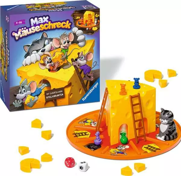 Ravensberger Matratzen Max Mäuseschreck - Kinderspiel ab 4 Jahren Discount Store für neue Produkte