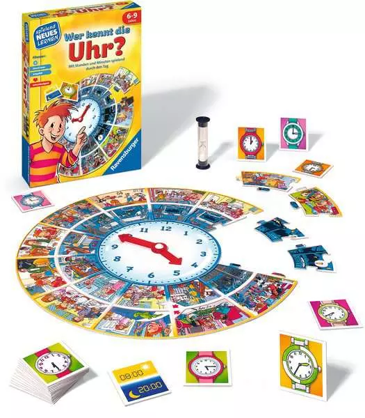 Ravensberger Matratzen Wer kennt die Uhr? - Kinderspiel ab 6 Jahren 50% Rabatt mit kostenlosem Versand