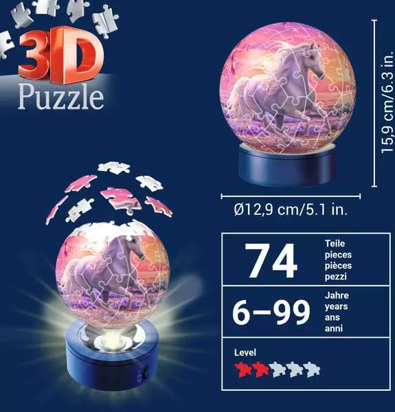 Ravensberger Matratzen Ravensburger Nachtlicht Pferde am Strand Black Friday Preise