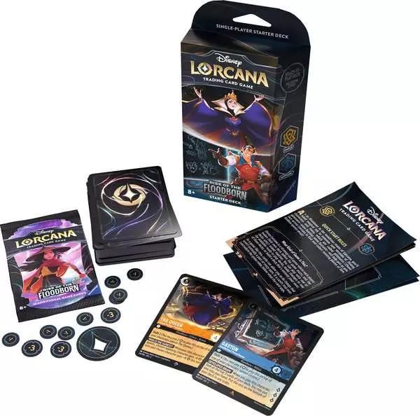 Ravensberger Matratzen Disney Lorcana: Aufstieg der Flutgestalten - Starter Deck Bernstein und Saphir (Englisch) Auslauf