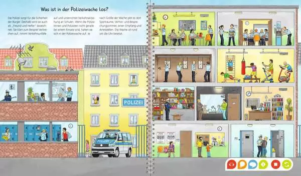 Ravensberger Matratzen tiptoi® Wieso? Weshalb? Warum? Unterwegs mit der Polizei im Angebot