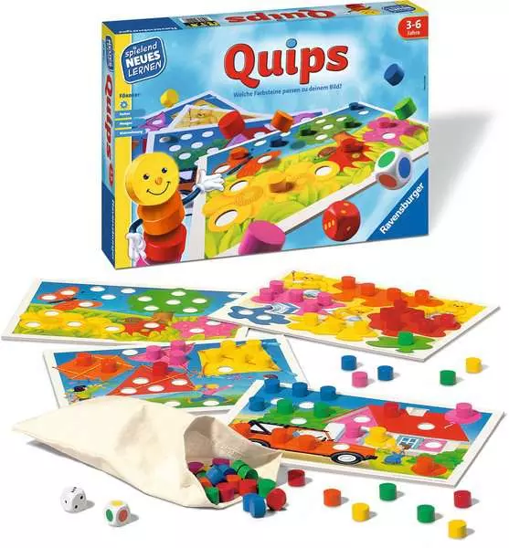 Ravensberger Matratzen Quips - Kinderspiel ab 3 Jahren Schlussverkauf