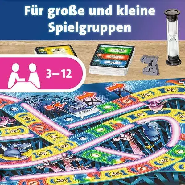 Ravensberger Matratzen Das Nilpferd in der Achterbahn - Spiel ab 10 Jahren Limitierter Zeitrabatt