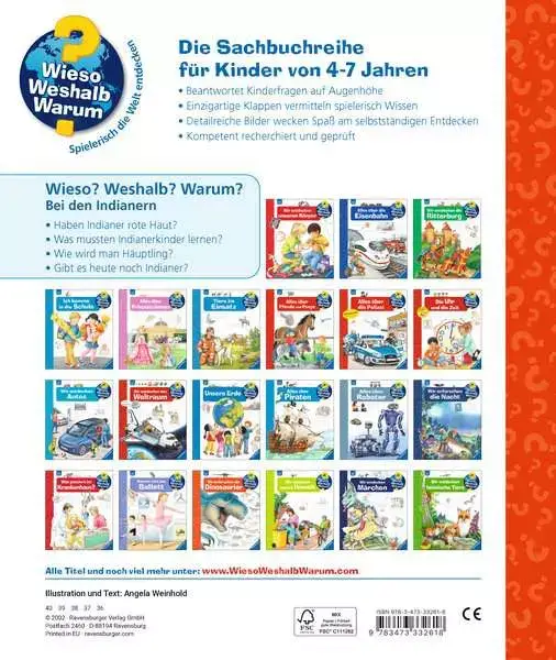Ravensberger Matratzen Ravensburger Wieso? Weshalb? Warum?, Band 18: Bei den Indianern Black Friday