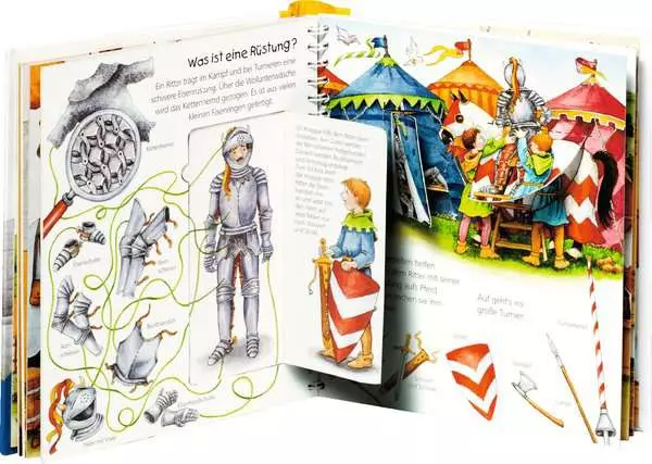 Ravensberger Matratzen Ravensburger Wieso? Weshalb? Warum? junior, Band 4: Die Ritterburg Weihnachtsangebot