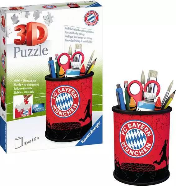 Ravensberger Matratzen 3D Puzzle Utensilo - FC Bayern München Heißer Verkauf