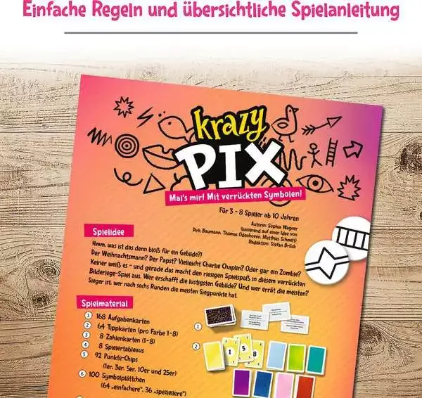 Ravensberger Matratzen Krazy Pix - Spiel ab 10 Jahren Super Sparpreis