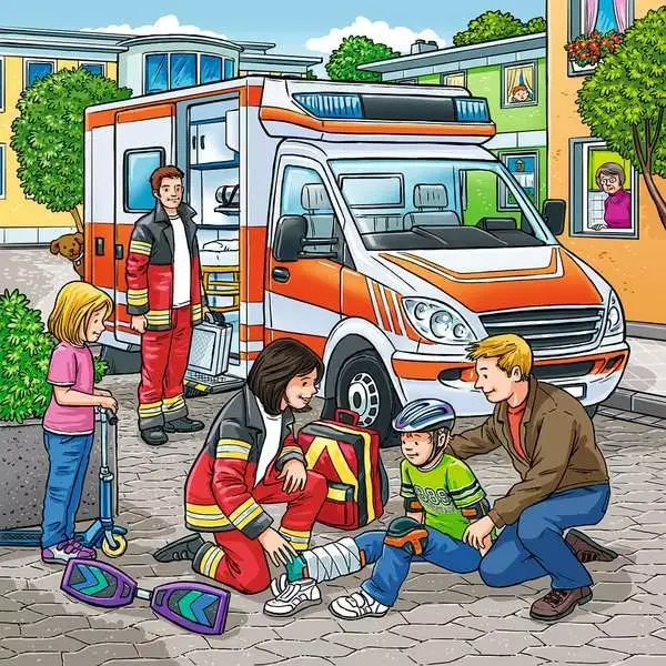 Ravensberger Matratzen Kinderpuzzle ab 5 Jahren - Helfer in der Not - 49 Teile Wochenangebot