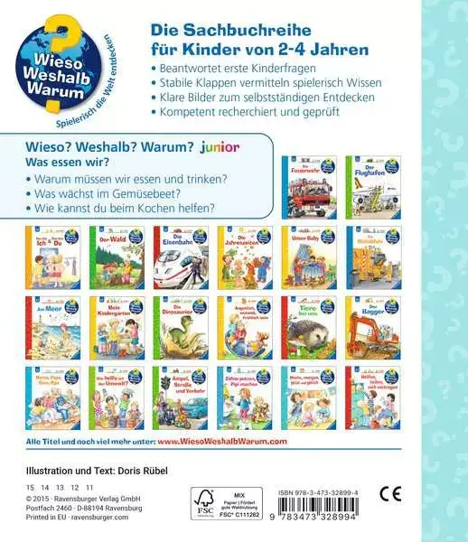 Ravensberger Matratzen Ravensburger Wieso? Weshalb? Warum? junior, Band 53: Was essen wir? Letzter Tag