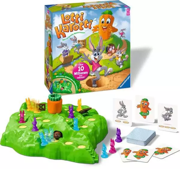 Ravensberger Matratzen Lotti Karotti - Kinderspiel ab 4 Jahren Zeitbegrenzte Promotion