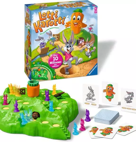 Ravensberger Matratzen Lotti Karotti - Kinderspiel ab 4 Jahren Zeitbegrenzte Promotion