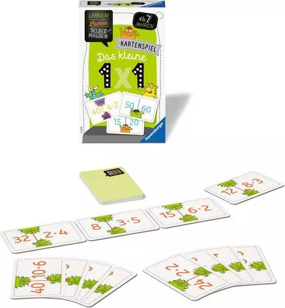 Ravensberger Matratzen Lernen Lachen Selbermachen: Kartenspiel Das kleine 1 x 1 - Kartenspiel ab 7 Jahren Bis zu 50% Rabatt