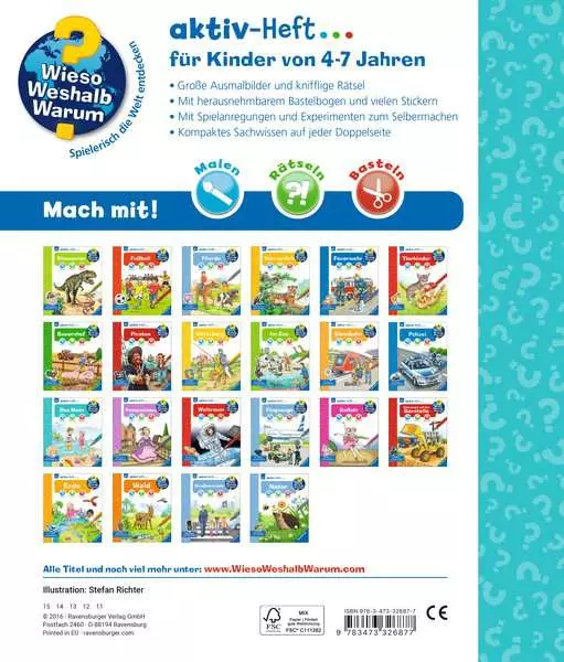 Ravensberger Matratzen Ravensburger Wieso? Weshalb? Warum? aktiv-Heft: Das Meer Bis zu 55% Rabatt