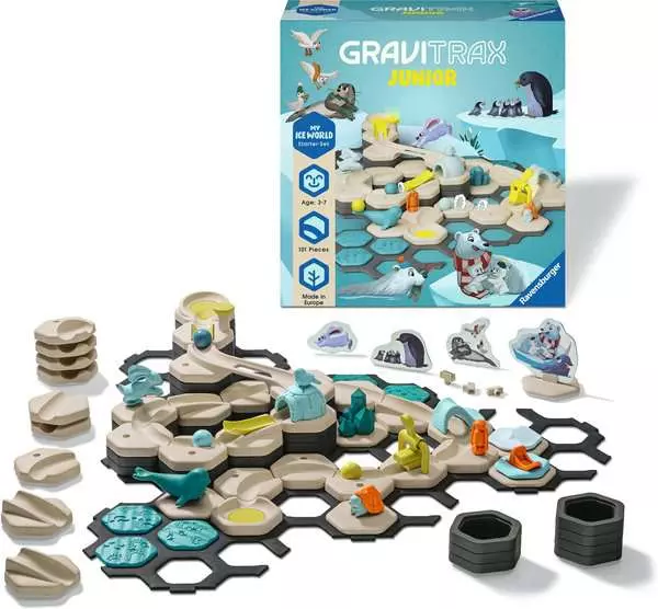 Ravensberger Matratzen Ravensburger GraviTrax Junior Starter-Set L Ice 50% Rabatt mit kostenlosem Versand