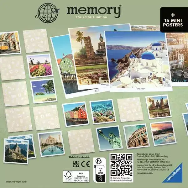 Ravensberger Matratzen Collector's memory® Schönste Reiseziele - Spiel ab 6 Jahren Clearance-Verkauf