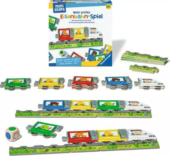 Ravensberger Matratzen Mein erstes Eisenbahn-Spiel - Kinderspiel ab [age] Jahren Fabrikladen