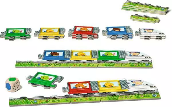 Ravensberger Matratzen Mein erstes Eisenbahn-Spiel - Kinderspiel ab [age] Jahren Fabrikladen