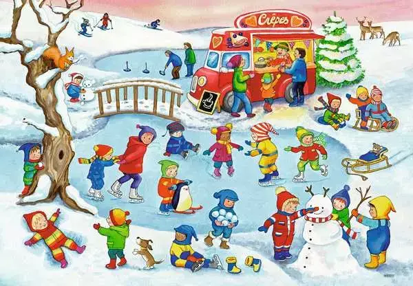 Ravensberger Matratzen Kinderpuzzle ab 4 Jahren - Freizeit am See - 24 Teile Im Verkauf