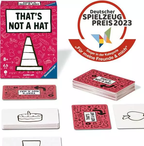 Ravensberger Matratzen That's not a hat - Spiel ab 8 Jahren 50% Rabatt für begrenzte Zeit