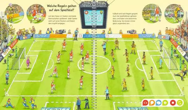 Ravensberger Matratzen tiptoi® Wieso? Weshalb? Warum? Die Welt des Fußballs Auslauf